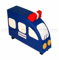 Напольная мягкая игрушка «Полиция»  каталка - «globural.ru» - Чайковский