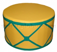 Пуфик «Узор» (шелкография, ВИК) - «globural.ru» - Чайковский