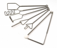 Комплект "Постановочные зонды с витыми ручками с колечком 2 шариками" (7 штук) - «globural.ru» - Чайковский