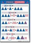 Математика. «Учимся считать». Комплект таблиц по математике для начальной школы. Учебно наглядные пособия. - «globural.ru» - Чайковский