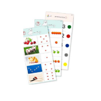 Комплект карточек (10) "Обучающий калейдоскоп для ДО. Познание. Цифры и числа" - «globural.ru» - Чайковский