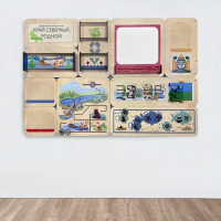 Дидактическая настенная панель «Край северный, родной. ХМАО» - «globural.ru» - Чайковский