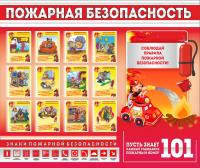 Стенд "Пожарная безопасность" - «globural.ru» - Чайковский