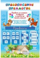 Стенд "Правописание предлогов" - «globural.ru» - Чайковский