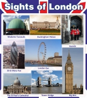 Стенд "Sights of london" - «globural.ru» - Чайковский