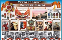 Стенд-уголок "Никто не забыт, ничто не забыто" - «globural.ru» - Чайковский