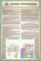 Стенд-уголок "Уголок призывника" - «globural.ru» - Чайковский