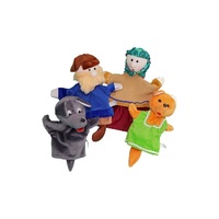 Набор перчаточных кукол к сказке "Битый небитого везёт" - «globural.ru» - Чайковский