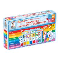 Развивающий тренажёр "Разноцветные окошки" 5-7 лет. Дополнительный набор карточек к базовому комплекту - «globural.ru» - Чайковский