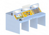 Логопедический стол «Лого» для троих детей и педагога - «globural.ru» - Чайковский