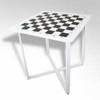 Стол шахматный "Турнир ТР" на металлокаркасе - «globural.ru» - Чайковский