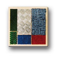 Тактильно-развивающая панель “Текстуры” (вариант 1) - «globural.ru» - Чайковский