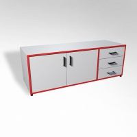 Тумба-пенал горизонтальная ТР ЛДСП  - «globural.ru» - Чайковский