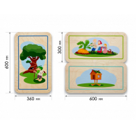 Набор стеновых панелей «Мир сказки - У Лукоморья» - «globural.ru» - Чайковский