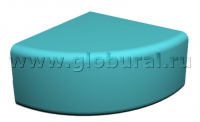 Угловой пуфик 60*60*32см (ВИК) - «globural.ru» - Чайковский