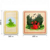 Набор стеновых панелей «Мир сказки - Волшебные герои» - «globural.ru» - Чайковский