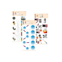 Комплект карточек (10) "Обучающий калейдоскоп для ДО. Эксперимент. Магнетизм" - «globural.ru» - Чайковский