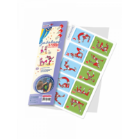 Набор карточек «Забавные буквы» (гласные) - «globural.ru» - Чайковский