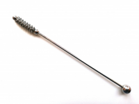 Зонд массажный «Дракоша» су-джок № 3 короткий с шариком нержавеющая сталь (автор Томилина С.М.) - «globural.ru» - Чайковский