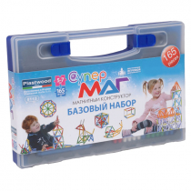 Магнитный конструктор Супермаг. Базовый набор 5-7 лет - «globural.ru» - Чайковский