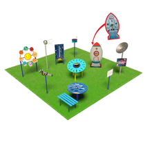 Космическая площадка (комплект Мини)   - «globural.ru» - Чайковский