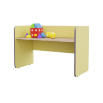 Стол для речевых игр из коллекции «НЕГА» (цвет желтый) - «globural.ru» - Чайковский