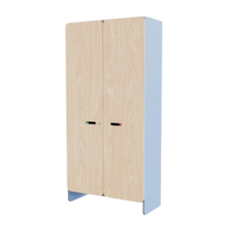 Шкаф под инвентарь из коллекции «НЕГА» (цвет голубой) - «globural.ru» - Чайковский