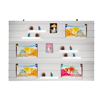 Стенд экспозиционный навесной для детских работ - «globural.ru» - Чайковский