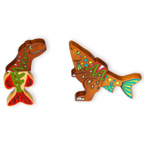 Магнитный деревянный конструктор "Дино" - «globural.ru» - Чайковский