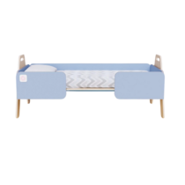 Кровать детская из коллекции «НЕГА» (цвет голубой) - «globural.ru» - Чайковский