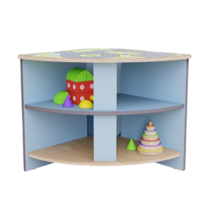 Угловое место для хранения из коллекции «НЕГА» (голубой) - «globural.ru» - Чайковский