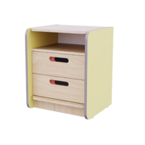 Тумба к письменному столу воспитателя из коллекции «НЕГА» (цвет желтый) - «globural.ru» - Чайковский