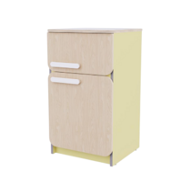 Холодильник из коллекции «НЕГА» (желтый) - «globural.ru» - Чайковский