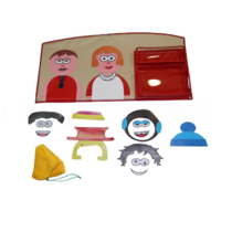 Дидактическое панно "Смешные человечки" - «globural.ru» - Чайковский