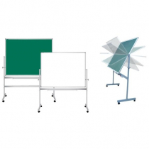 Доска аудиторная поворотная магнитная комбинированная полимерная - «globural.ru» - Чайковский