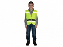 Световозвращающий жилет на молнии для пешеходов - «globural.ru» - Чайковский