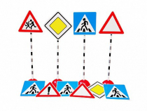 Комплект стоек "Дорожные знаки №2" - «globural.ru» - Чайковский