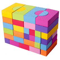 Конструктор мягкий 68 блоков - «globural.ru» - Чайковский