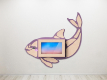 «Косатка» - Декоративная сенсорная панель 32" - «globural.ru» - Чайковский