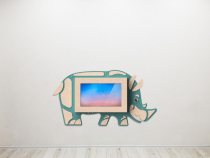 «Носорог» - Декоративная сенсорная панель 32" - «globural.ru» - Чайковский