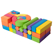 Конструктор мягкий 52 блока - «globural.ru» - Чайковский