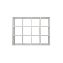 Стеллаж 12 секций белый - «globural.ru» - Чайковский