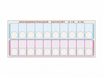 Панно демонстрационное магнитно-маркерное для изучения состава числа "Объекты, предназначенные для демонстрации последовательного пересчета от 0 до 10; от 0 до 20" + комплект тематических магнитов КМ-7 - «globural.ru» - Чайковский