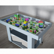 Игровой ландшафтный стол для изучения ПДД №2 - «globural.ru» - Чайковский