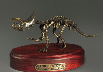 Модель скелета динозавра Triceratops - «globural.ru» - Чайковский