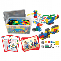 Конструктор STEM "Шестеренки" начальный уровень 800 деталей - «globural.ru» - Чайковский