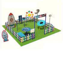 Космическая площадка (комплект Эконом)   - «globural.ru» - Чайковский