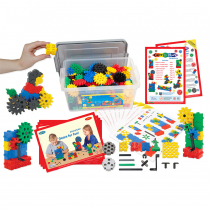 Конструктор STEM "Шестеренки" 400 деталей - «globural.ru» - Чайковский