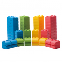 Мягкие блоки "Элтик" (64 предмета) - «globural.ru» - Чайковский