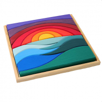 Набор для творческого конструирования "Пейзаж" 14 элементов - «globural.ru» - Чайковский